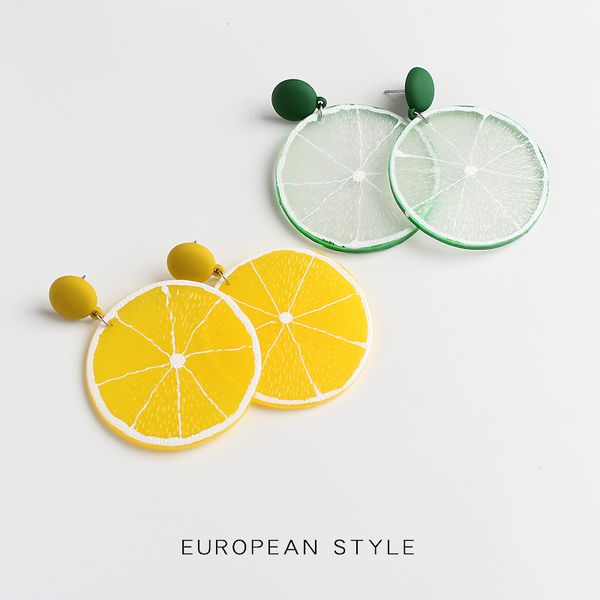 summer style fresh lemon dangle earrings for women korean plant resin exaggerated dangle earrings jewelry earrings earings, Golden
summer style fresh lemon dangle earrings for women korean plant resin exaggerated dangle earrings jewelry earrings earings, Golden