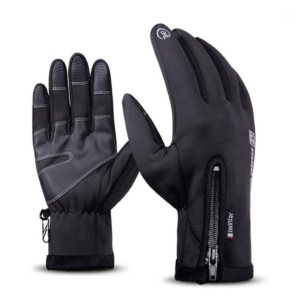 cycling gloves men women sports fitness non-slip winter plus plush thick warm touch screen motorcycle zipper ski glove c571, Black
cycling gloves men women sports fitness non-slip winter plus plush thick warm touch screen motorcycle zipper ski glove c571, Black