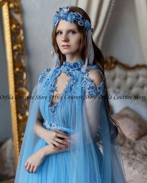 blue fairy prom dress long sleeves tulle beads russia style vestidos evening gowns formales abendkleider, Black
blue fairy prom dress long sleeves tulle beads russia style vestidos evening gowns formales abendkleider, Black