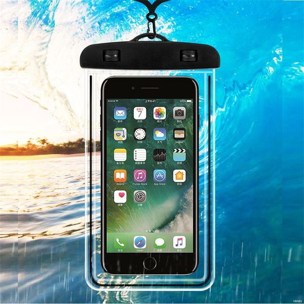 universal dry beach bag waterproof cases luminous pouch case water proof diving swimming for smart phone
universal dry beach bag waterproof cases luminous pouch case water proof diving swimming for smart phone