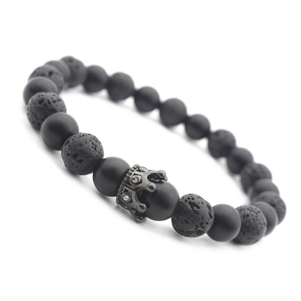 charm bracelets european and american temperament retro large 8mm white pine volcanic stone micro inlaid zircon crown bracelet, Golden;silver
charm bracelets european and american temperament retro large 8mm white pine volcanic stone micro inlaid zircon crown bracelet, Golden;silver