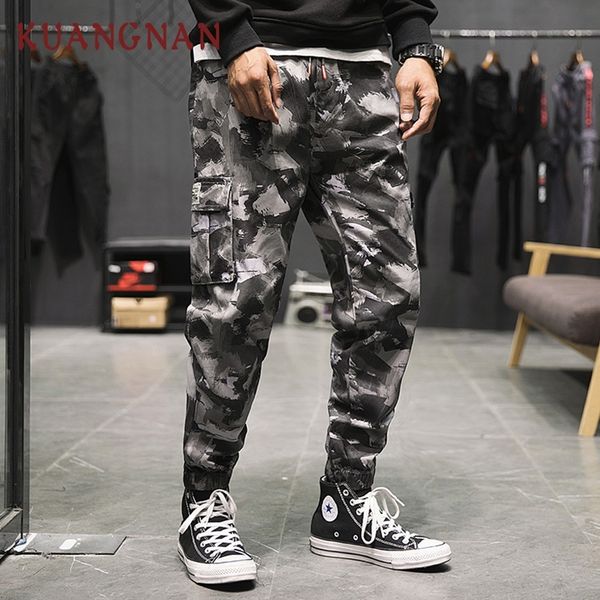 men's pants kuangnan ankle-length camo clothing hip hop cargo jogger camouflage streetwear casual 5xl 9nwq, Black
men's pants kuangnan ankle-length camo clothing hip hop cargo jogger camouflage streetwear casual 5xl 9nwq, Black