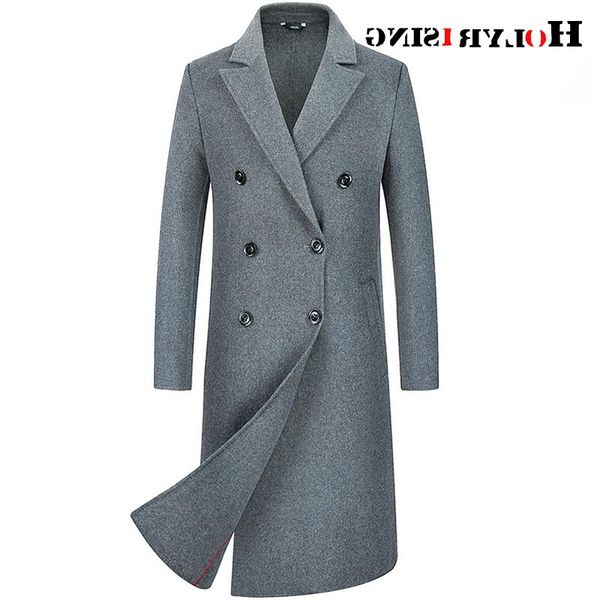 men's wool & blends hand-stitched men double-sided super long double-breasted coat manteau homme winter 19040-5, Black
men's wool & blends hand-stitched men double-sided super long double-breasted coat manteau homme winter 19040-5, Black