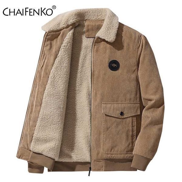 men winter fleece warm thick jackets fashion fur collar corduroy coat autumn outwear military casual jacket 211214, Black;brown
men winter fleece warm thick jackets fashion fur collar corduroy coat autumn outwear military casual jacket 211214, Black;brown