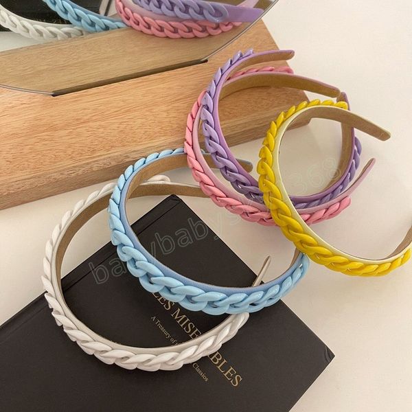 korean version ins hairbands candy color acrylic chain hair hoops for women girls hair accessories, Slivery;white
korean version ins hairbands candy color acrylic chain hair hoops for women girls hair accessories, Slivery;white