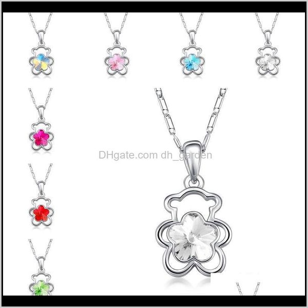 necklaces & pendants delivery 2021 red blue crystal bear pendant necklace sier chain fashion jewelry for women gift drop ship 162326 gaqtm, Silver
necklaces & pendants delivery 2021 red blue crystal bear pendant necklace sier chain fashion jewelry for women gift drop ship 162326 gaqtm, Silver