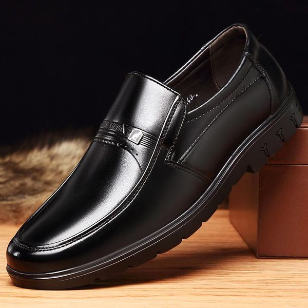 dress shoes summer comfortable slip-on genuine leather loafers for men moccasins office business formal male wer456, Black
dress shoes summer comfortable slip-on genuine leather loafers for men moccasins office business formal male wer456, Black