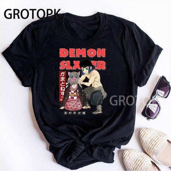 women's t-shirt hashibira inosuke anime t-shirts kimetsu no yaiba fashion print summer casual t shirt chic harajuku ulzzang, White
women's t-shirt hashibira inosuke anime t-shirts kimetsu no yaiba fashion print summer casual t shirt chic harajuku ulzzang, White
