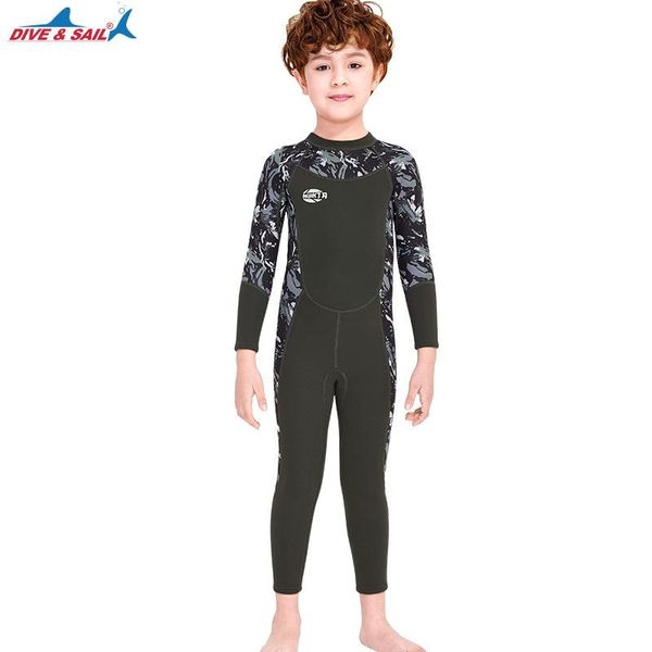 one-piece suits neoprene long sleeve wetsuit for boys and girls surfing swimming snorkeling suit children
one-piece suits neoprene long sleeve wetsuit for boys and girls surfing swimming snorkeling suit children