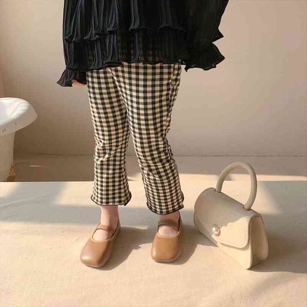 baby girls trousers spring plaid elastic flare pants children fashion all match casual, Blue
baby girls trousers spring plaid elastic flare pants children fashion all match casual, Blue