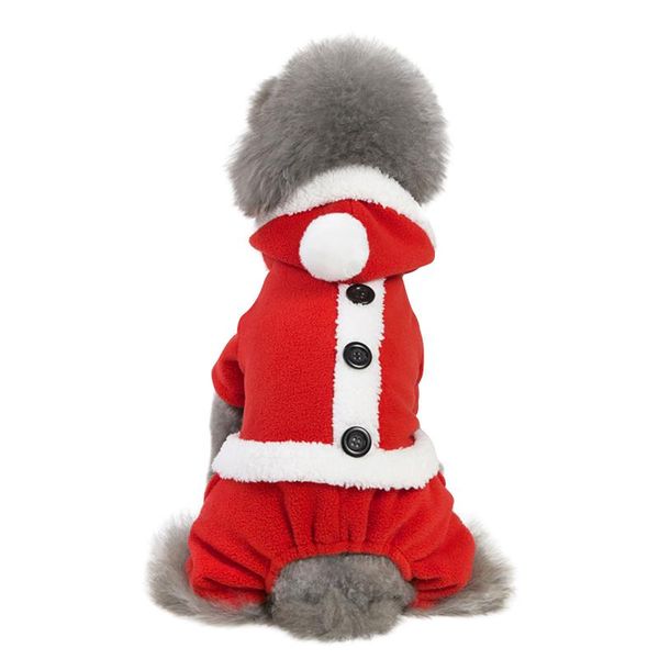 dog apparel christmas clothes santa claus fleece hoodie jumpsuit winteir warm pet 210
dog apparel christmas clothes santa claus fleece hoodie jumpsuit winteir warm pet 210
