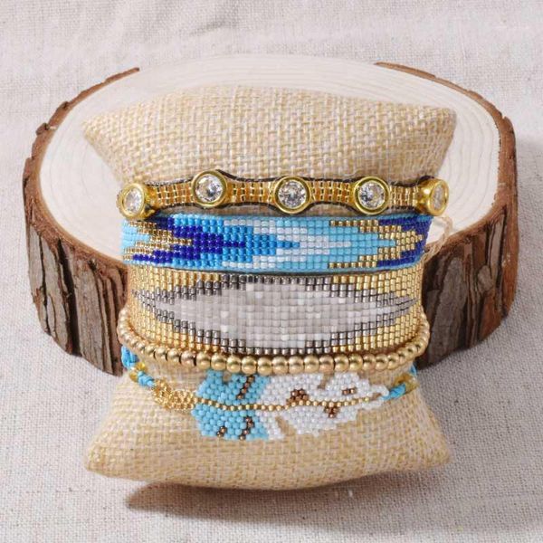 fashion miyuki beaded bracelet for women bileklik pulseras mujer 2020 handmade woven charm bracelets female jewelry1, Golden;silver
fashion miyuki beaded bracelet for women bileklik pulseras mujer 2020 handmade woven charm bracelets female jewelry1, Golden;silver