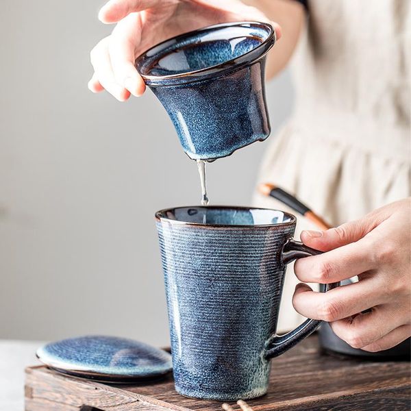 mugs european-style ceramic cup with lid tea leak home retro blue separation water creative mark bubble
mugs european-style ceramic cup with lid tea leak home retro blue separation water creative mark bubble