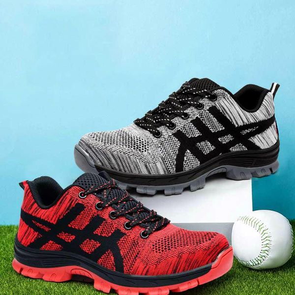 boots large size men casual breathable steel toe caps work safety shoes summer mesh anti-pierce building site worker security, Black
boots large size men casual breathable steel toe caps work safety shoes summer mesh anti-pierce building site worker security, Black