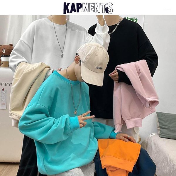 men's hoodies & sweatshirts kapments men solid vintage harajuku 2021 mens oversized streetwear causal male japanese kawaii y2k, Black
men's hoodies & sweatshirts kapments men solid vintage harajuku 2021 mens oversized streetwear causal male japanese kawaii y2k, Black