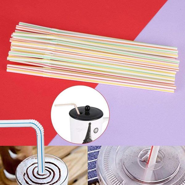drinking straws 500pcs lengthen bendable colored elbow material disposable safe plastic for juice milk tea
drinking straws 500pcs lengthen bendable colored elbow material disposable safe plastic for juice milk tea
