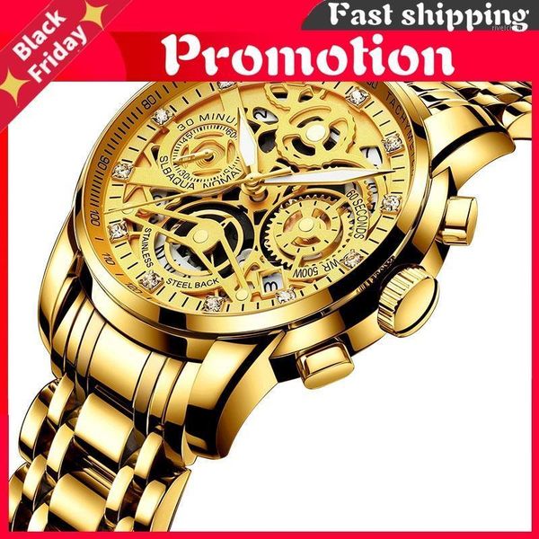 wristwatches watch for men luxury casual wrist men's watches 2021 brand golden led luminous classic big male steel wristwatch man, Slivery;brown
wristwatches watch for men luxury casual wrist men's watches 2021 brand golden led luminous classic big male steel wristwatch man, Slivery;brown