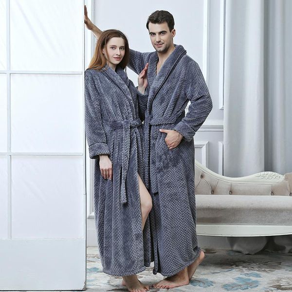 men's sleepwear casual coral fleece nightgown soft bathrobe male nightwear autumn winter lovers kimono gown thick home clothes, Black;brown
men's sleepwear casual coral fleece nightgown soft bathrobe male nightwear autumn winter lovers kimono gown thick home clothes, Black;brown