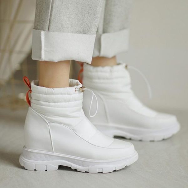boots fanyuan down pu leather ankle keep warm plush winter snow wedge heel casual round toe women shoes big size 32-43, Black
boots fanyuan down pu leather ankle keep warm plush winter snow wedge heel casual round toe women shoes big size 32-43, Black
