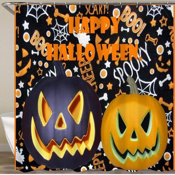 shower curtain,halloween orange black pumpkins,polyester fabric waterproof bath curtains hooks included - 72 x 72 inches
shower curtain,halloween orange black pumpkins,polyester fabric waterproof bath curtains hooks included - 72 x 72 inches