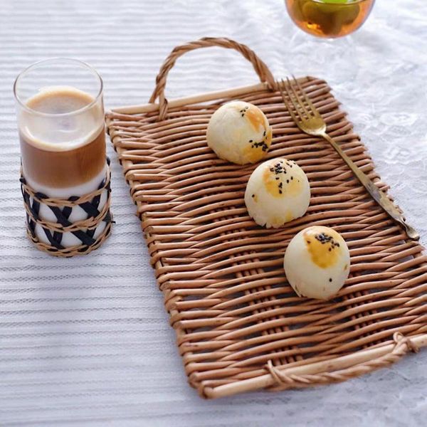 foldable plate household snack mat rattan storage tray fruit basket rack bowl woven kitchen & organization
foldable plate household snack mat rattan storage tray fruit basket rack bowl woven kitchen & organization