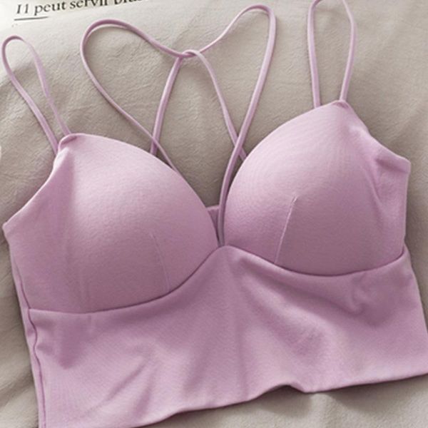 women's tanks & camis halter tube womens bandage cross sport underwear purple wireless bra solid color spaghetti strap crop female, White
women's tanks & camis halter tube womens bandage cross sport underwear purple wireless bra solid color spaghetti strap crop female, White