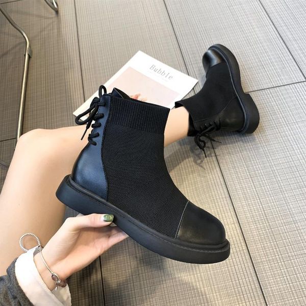 boots ankle 2021 autumn winter fashion casual shoes round head low heel with women's zapatos mujer, Black
boots ankle 2021 autumn winter fashion casual shoes round head low heel with women's zapatos mujer, Black