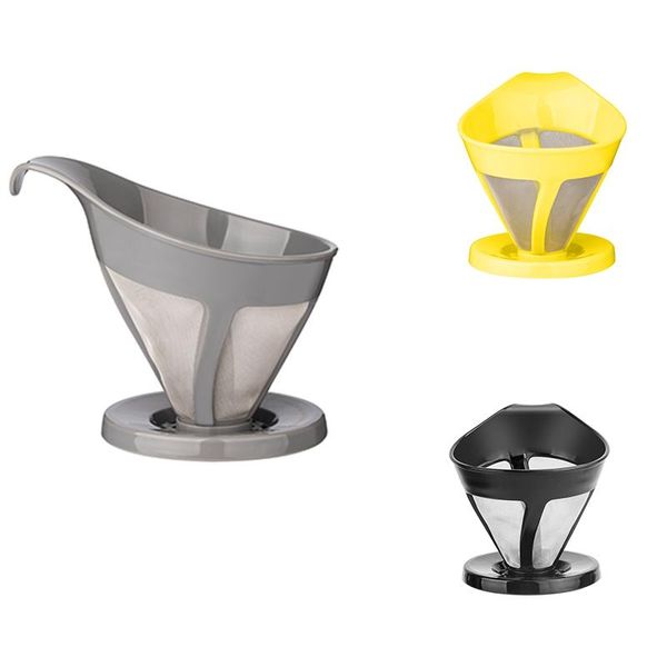 coffee filters drip filter stainless steel strainer fine-grained tea funnel drip-type without paper
coffee filters drip filter stainless steel strainer fine-grained tea funnel drip-type without paper
