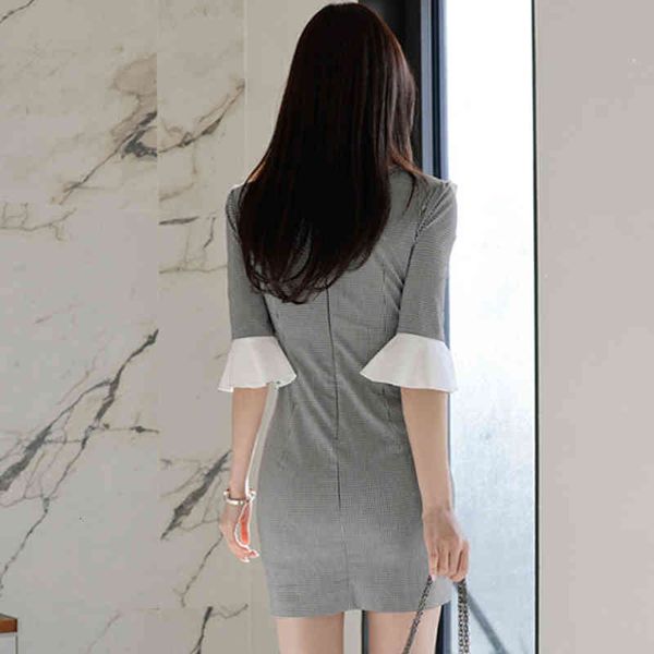 dresses elegant office wear pencil women's patchwork ruffles v-neck es ol party work sheath bodycon vestidos, Black;gray
dresses elegant office wear pencil women's patchwork ruffles v-neck es ol party work sheath bodycon vestidos, Black;gray