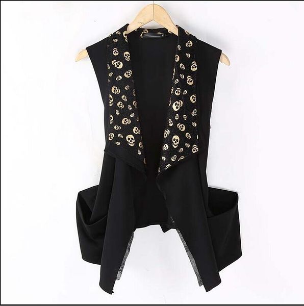 summer slim fashion personality sleeveless vest waistcoat jacket cardigan tide of non-mainstream men / xxl men's vests, Black;white
summer slim fashion personality sleeveless vest waistcoat jacket cardigan tide of non-mainstream men / xxl men's vests, Black;white