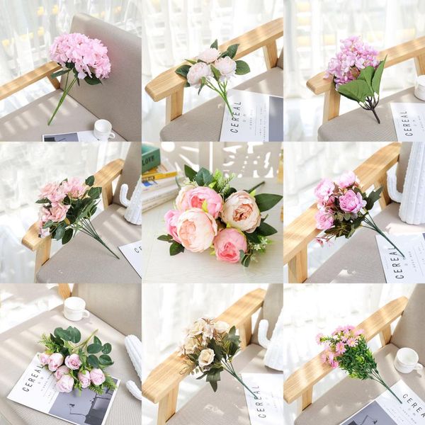 peony rose artificial silk flowers for home decoration wedding bouquet bride fake flower faux living room decorative & wreaths
peony rose artificial silk flowers for home decoration wedding bouquet bride fake flower faux living room decorative & wreaths