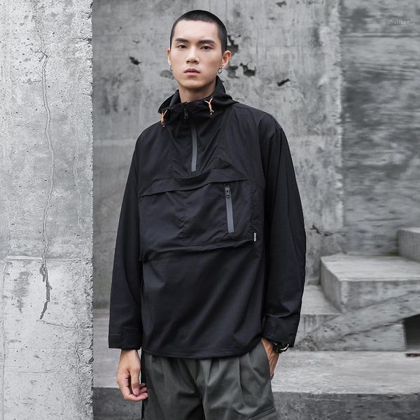 men's jackets 2021 spring /autumn hoodied jacket for men style clothing fashion work windproof coat outdoor streetwear, Black;brown
men's jackets 2021 spring /autumn hoodied jacket for men style clothing fashion work windproof coat outdoor streetwear, Black;brown