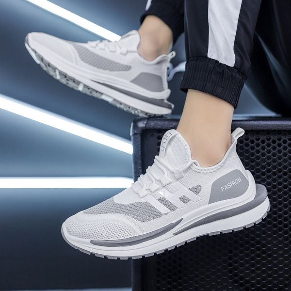 men's summer breathable mh sports trendy korean versatile casual men's elevated running sho, Black
men's summer breathable mh sports trendy korean versatile casual men's elevated running sho, Black
