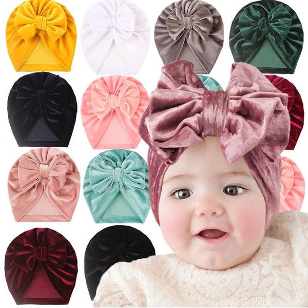 caps & hats cute big bows baby hat golden velvet infant girls turban born bonnet soft solid color toddler kids beanie cap, Yellow
caps & hats cute big bows baby hat golden velvet infant girls turban born bonnet soft solid color toddler kids beanie cap, Yellow
