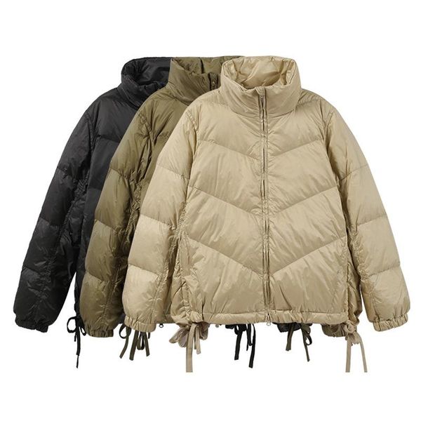 women's down & parkas 2021 style tassel jacket short lace-up fashion loose shiny winter coat for daily wear, trendy comfortable, Black
women's down & parkas 2021 style tassel jacket short lace-up fashion loose shiny winter coat for daily wear, trendy comfortable, Black