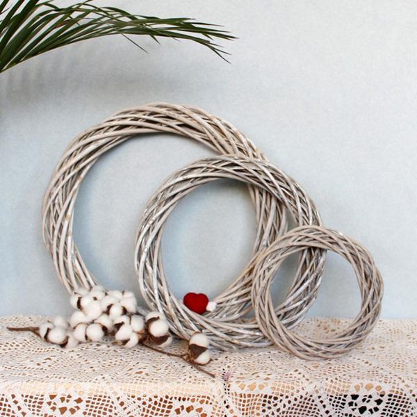 decorative flowers & wreaths 20/25/30cm christmas rattan ring artificial garland wicker wreath ornament vine frame for wedding floral decor
decorative flowers & wreaths 20/25/30cm christmas rattan ring artificial garland wicker wreath ornament vine frame for wedding floral decor