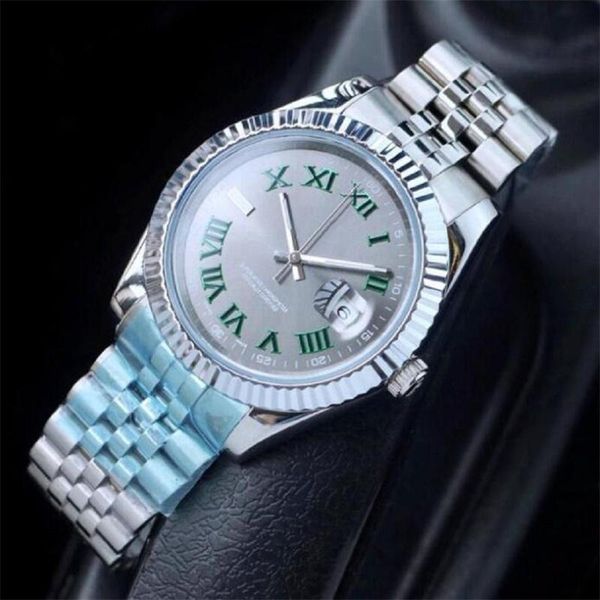 wristwatches mens watch 41mm automatic movement stainless steel watches men 2813 mechanical designer men's datejust watche fashion wrist, Slivery;brown
wristwatches mens watch 41mm automatic movement stainless steel watches men 2813 mechanical designer men's datejust watche fashion wrist, Slivery;brown