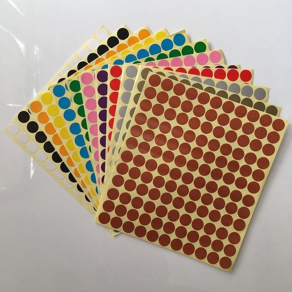 gift wrap 132pcs/sheet 13mm colorful empty paper sticker for essential oil bottle cap lid label blank round circles stickers
gift wrap 132pcs/sheet 13mm colorful empty paper sticker for essential oil bottle cap lid label blank round circles stickers
