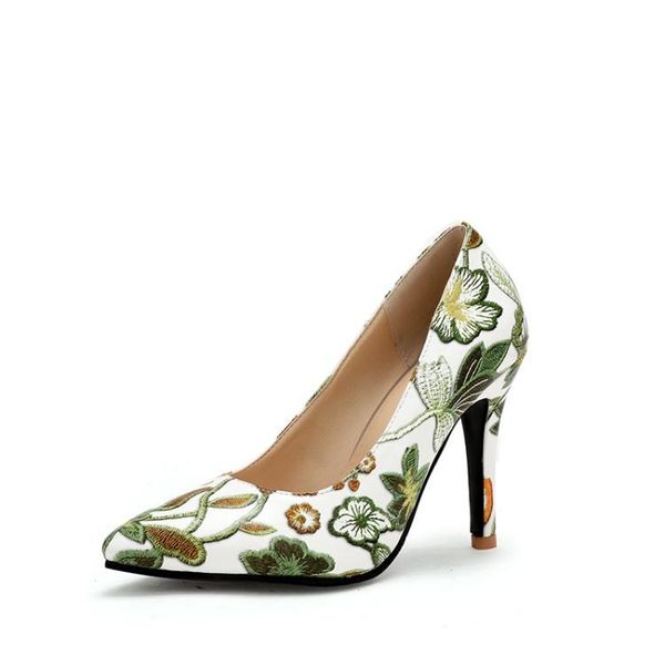 dress shoes pqecfs big size 33-45 2021 fashion women solid embroider pointed toe heels pumps 3 colors, Black
dress shoes pqecfs big size 33-45 2021 fashion women solid embroider pointed toe heels pumps 3 colors, Black