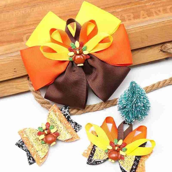 earrings & necklace thanksgiving day glitter hair bows for girls lovely cartoon turkey hairpin ribbon bowknot clips accessories, Silver
earrings & necklace thanksgiving day glitter hair bows for girls lovely cartoon turkey hairpin ribbon bowknot clips accessories, Silver