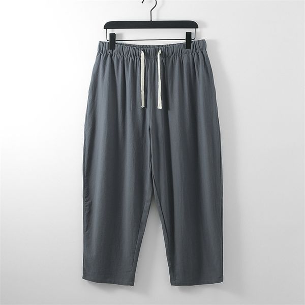 men's summer linen pants large size 5xl ankle length loose straight bloomer big 6xl plus clothing male trousers 211106, Black;brown
men's summer linen pants large size 5xl ankle length loose straight bloomer big 6xl plus clothing male trousers 211106, Black;brown