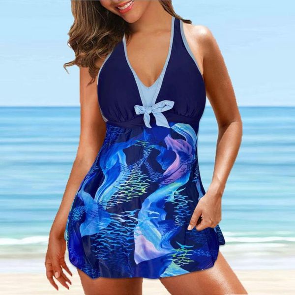 women's swimwear fashion women retro print swimsuit bikini set padded v-neck swimdress summer ladies beachwear plus size mujer #g1, White;black
women's swimwear fashion women retro print swimsuit bikini set padded v-neck swimdress summer ladies beachwear plus size mujer #g1, White;black