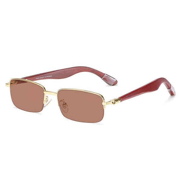 new kajia half wood leg men's small frame sunglasses women's optical glasses frame factory wholesale, White;black
new kajia half wood leg men's small frame sunglasses women's optical glasses frame factory wholesale, White;black