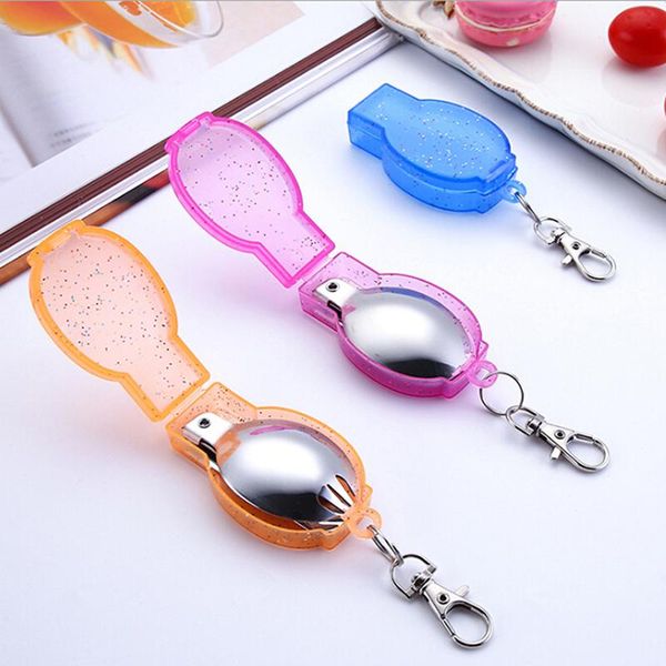 spoons outdoor 1pc stainless steel folded fork spoon knife picnic camping dinnerware tableware with box
spoons outdoor 1pc stainless steel folded fork spoon knife picnic camping dinnerware tableware with box