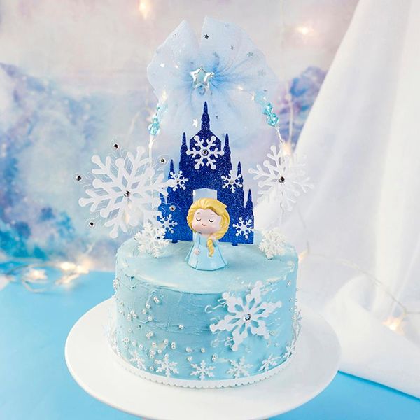 other festive & party supplies christmas festival and blue princess series decorations for girls happy birthday castle snowflakes cake e
other festive & party supplies christmas festival and blue princess series decorations for girls happy birthday castle snowflakes cake e