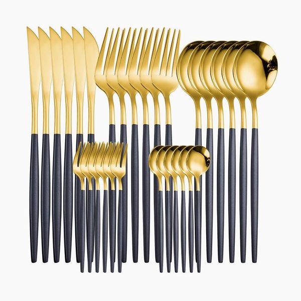 dinnerware sets black gold dinnerwware set forks spoons knives dinning cutlery western tableware rainbow golden utensils drop
dinnerware sets black gold dinnerwware set forks spoons knives dinning cutlery western tableware rainbow golden utensils drop