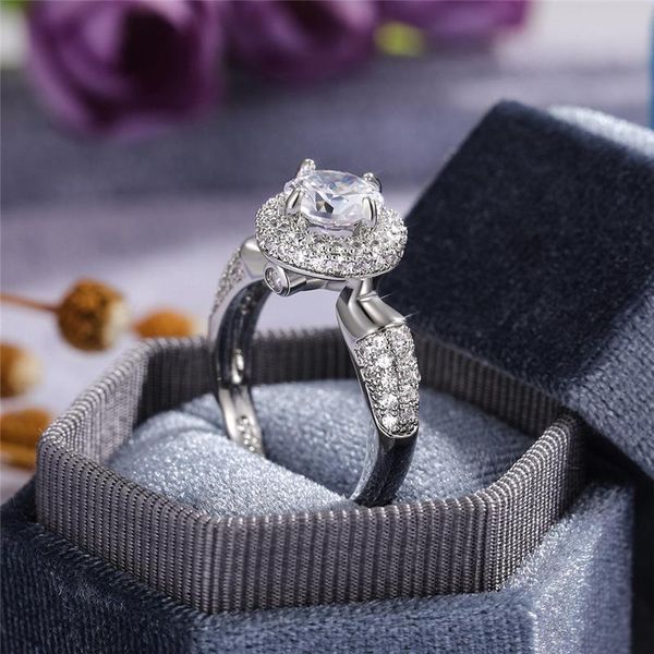 wedding rings youhaocc european and american fashion flash diamond round female ring noble zircon proposal jewelry, Slivery;golden
wedding rings youhaocc european and american fashion flash diamond round female ring noble zircon proposal jewelry, Slivery;golden