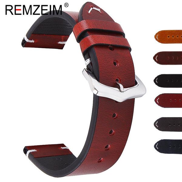 watch bands remzeim wax oil skin straps 18mm 20mm 22mm red green blue black vintage genuine leather band calfskin, Black;brown
watch bands remzeim wax oil skin straps 18mm 20mm 22mm red green blue black vintage genuine leather band calfskin, Black;brown