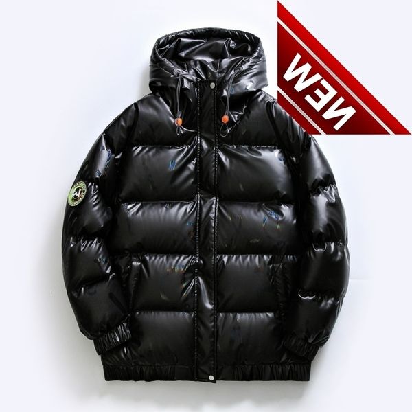 new brand autumn winter light down jacket men's fashion hooded short large ultra-thin lightweight youth slim coat, Black
new brand autumn winter light down jacket men's fashion hooded short large ultra-thin lightweight youth slim coat, Black