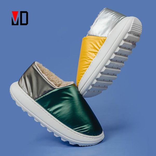 mo dou down cloth winter slippers men shoes heel wrap warm eva thick sole platform non slip slipper for women house cotton boots, Black
mo dou down cloth winter slippers men shoes heel wrap warm eva thick sole platform non slip slipper for women house cotton boots, Black